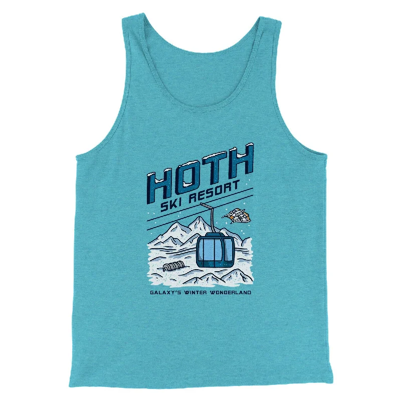 Hoth Ski Resort Funny Movie Men/Unisex Tank Top