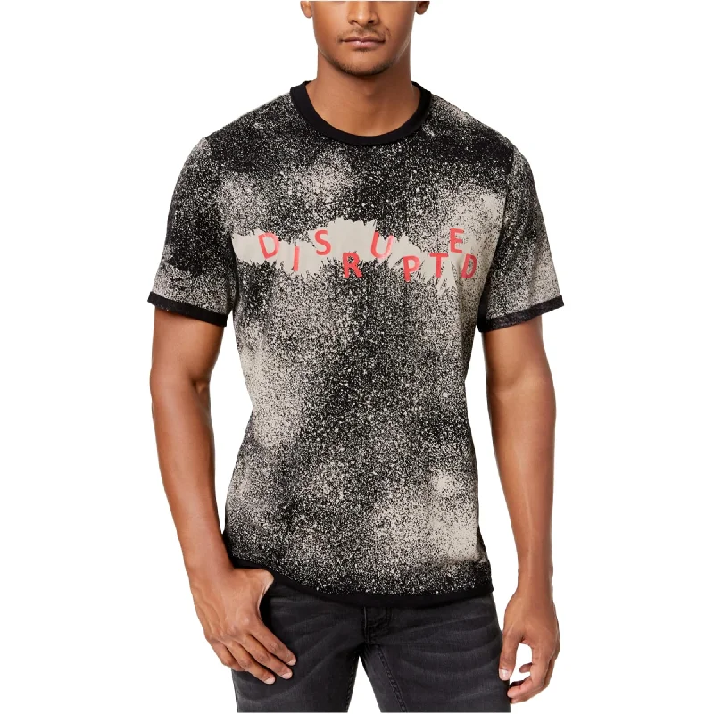 I-N-C Mens Disrupted Graphic T-Shirt