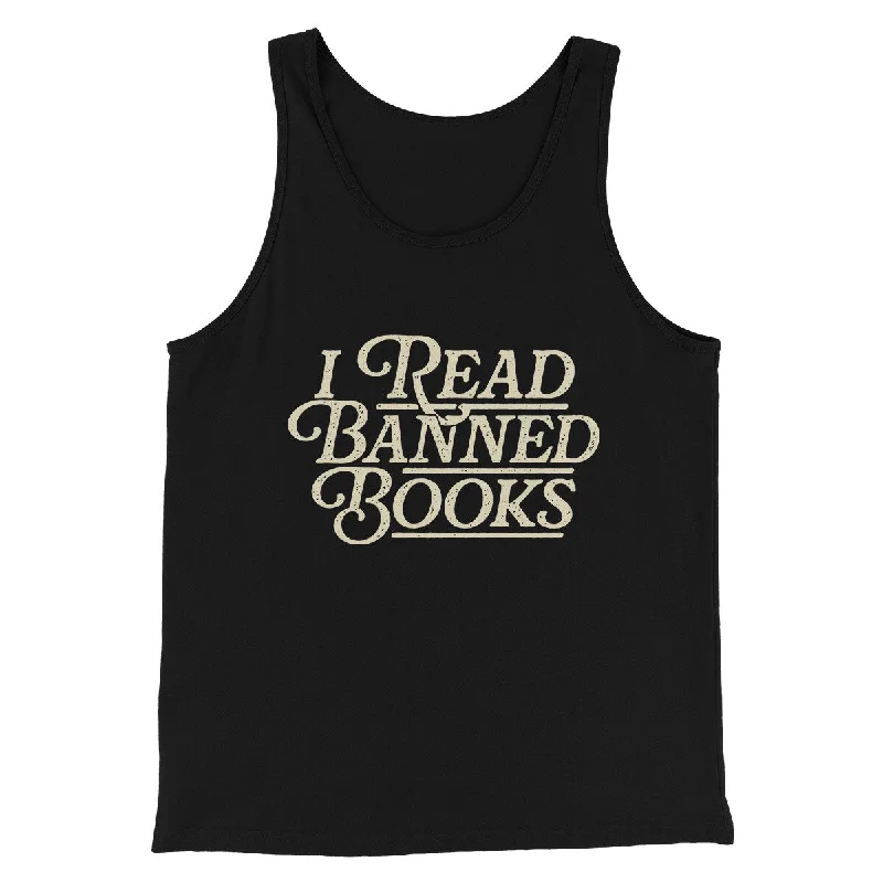 I Read Banned Books Men/Unisex Tank Top