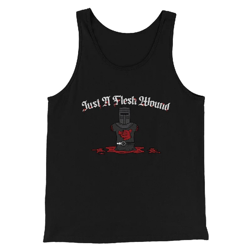 Just A Flesh Wound Funny Movie Men/Unisex Tank Top