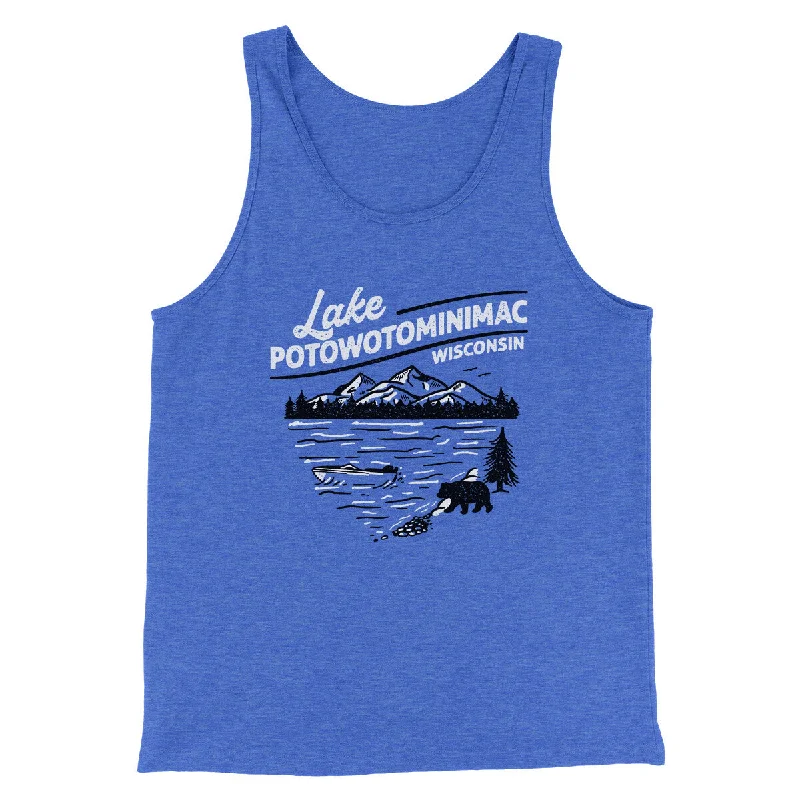 Lake Potowotominimac Funny Movie Men/Unisex Tank Top