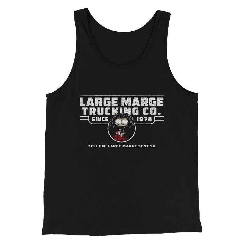 Large Marge Trucking Co Funny Movie Men/Unisex Tank Top