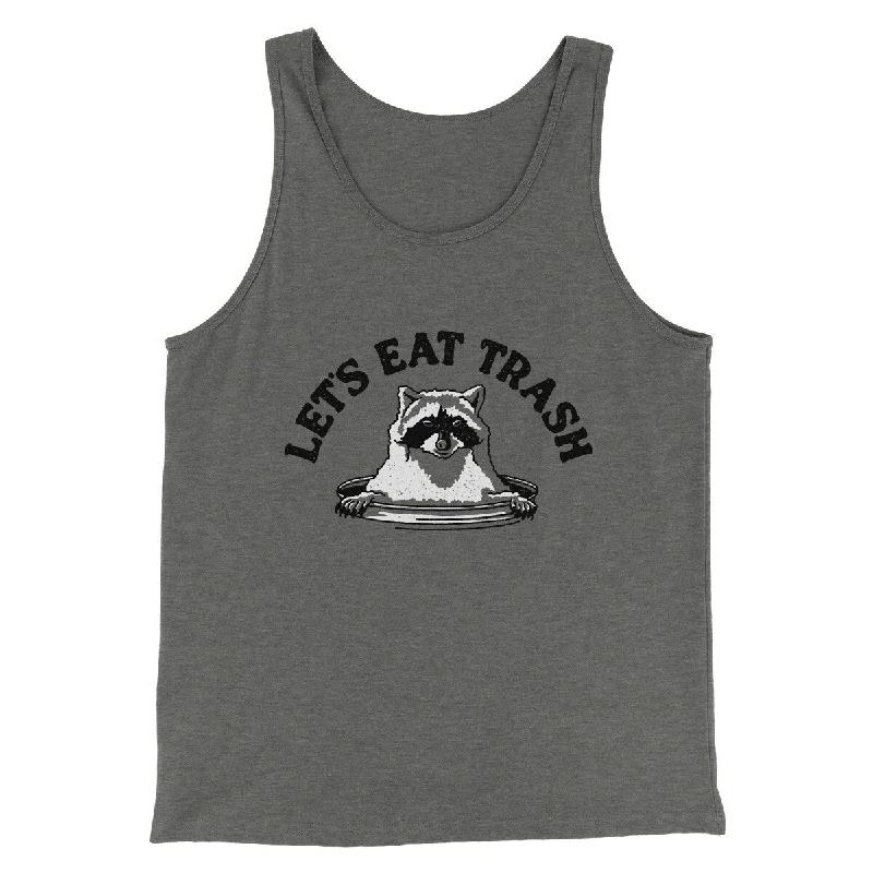 Let’s Eat Trash Men/Unisex Tank Top