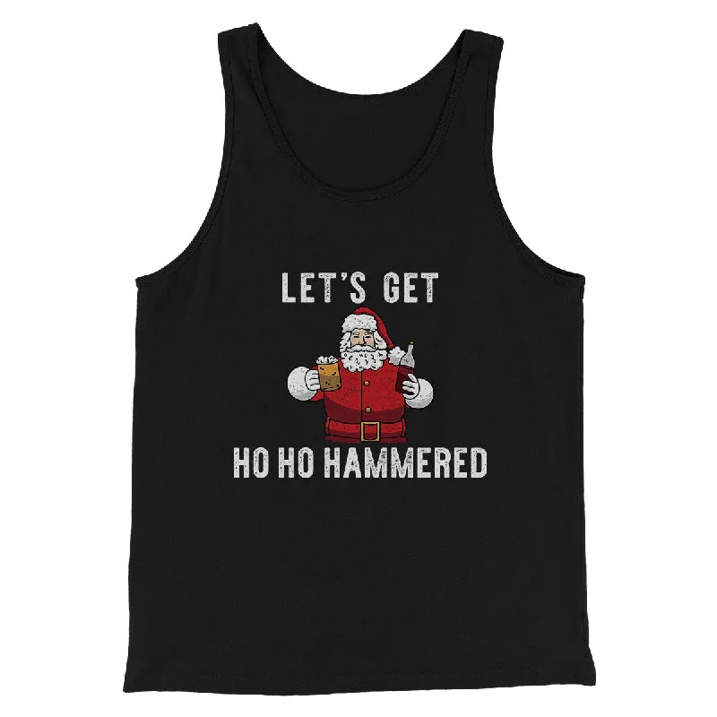 Lets Get Ho Ho Hammered Men/Unisex Tank Top