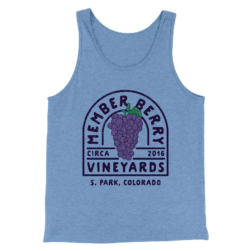 Member Berry Vineyards Men/Unisex Tank Top