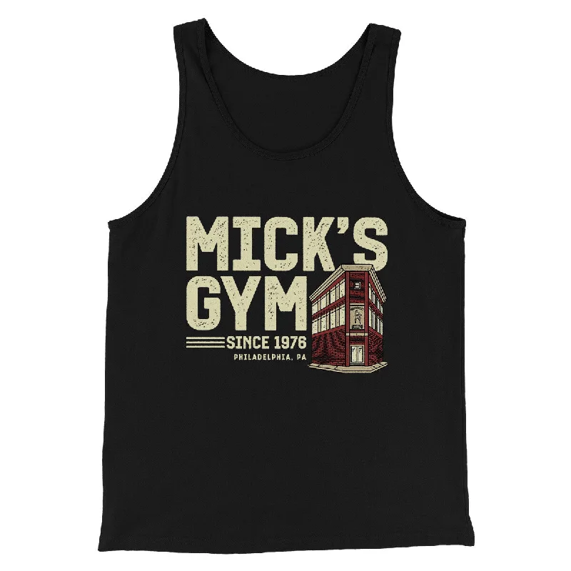 Mick's Gym Funny Movie Men/Unisex Tank Top