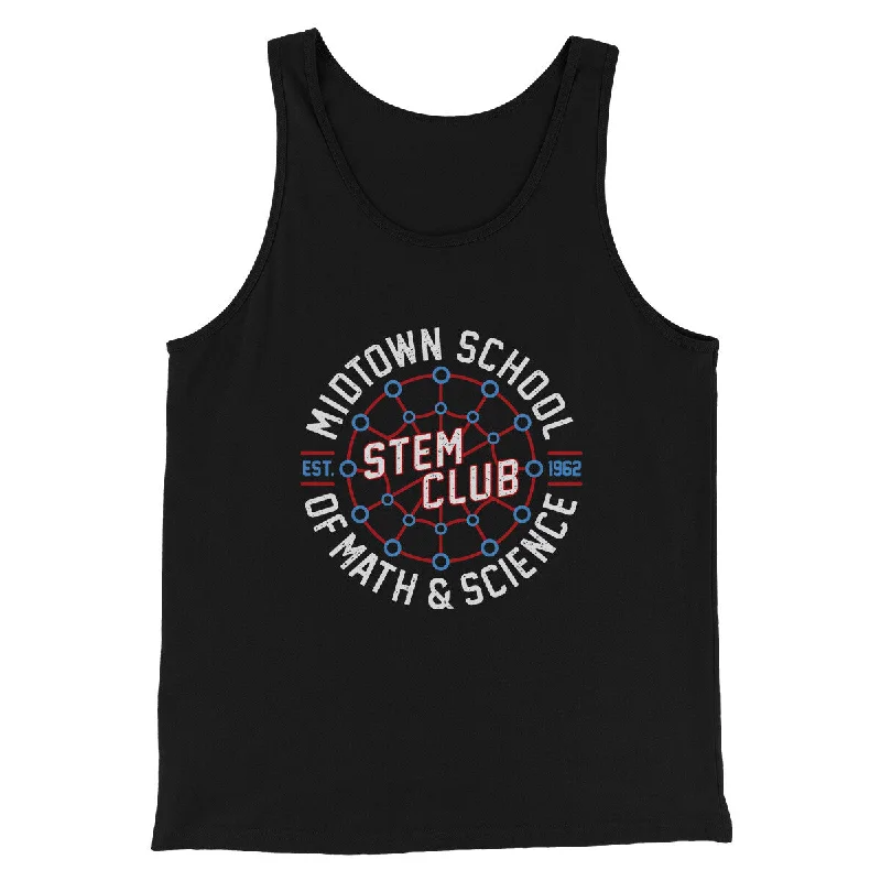 Midtown School Of Math And Science Stem Club Funny Movie Men/Unisex Tank Top