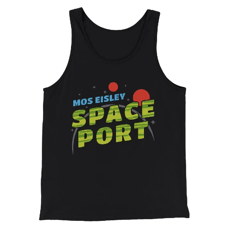 Mose Eisley Space Port Funny Movie Men/Unisex Tank Top