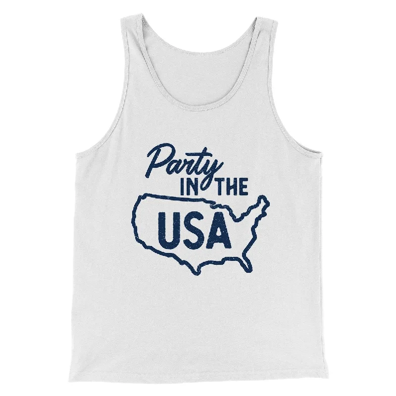 Party in the USA Men/Unisex Tank Top