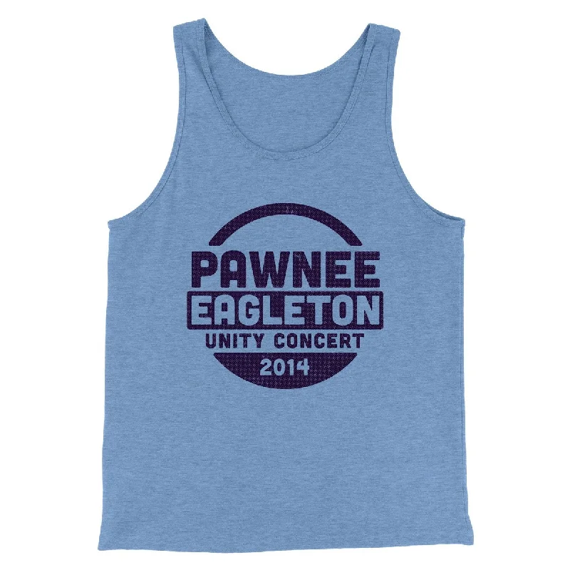 Pawnee Eagleton Unity Concert Men/Unisex Tank Top