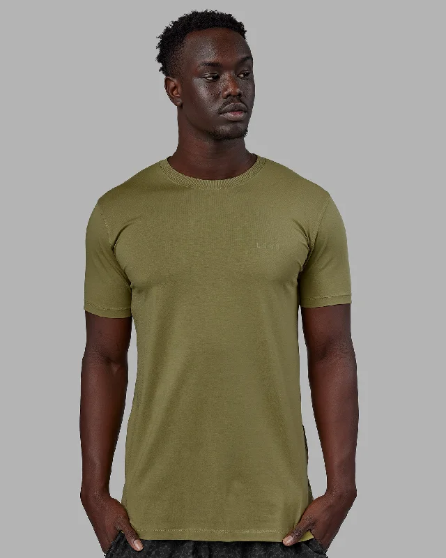 Deluxe PimaFLX Tee - Moss Stone