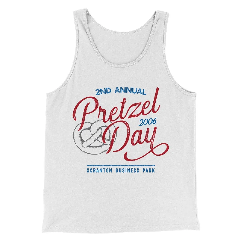 Pretzel Day Men/Unisex Tank Top