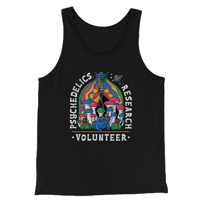 Psychedelics Research Volunteer Men/Unisex Tank