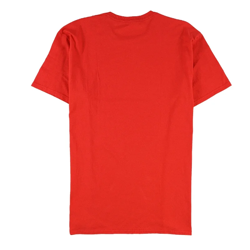 Reebok Mens Classic Basic T-Shirt, Red, X-Large