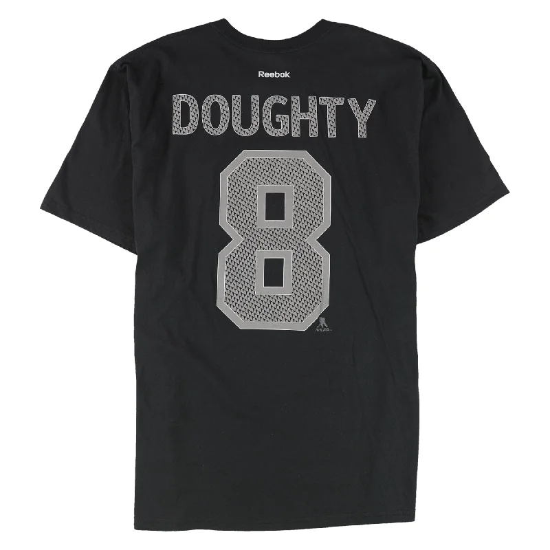 Reebok Mens Doughty 8 Graphic T-Shirt, Black, X-Large