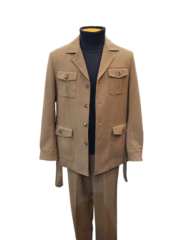 Steven Land Two Piece Safari Suit