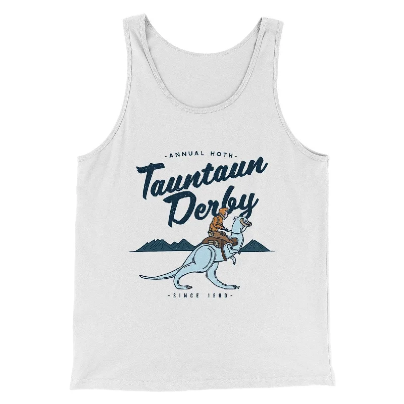 Tauntaun Derby Funny Movie Men/Unisex Tank Top