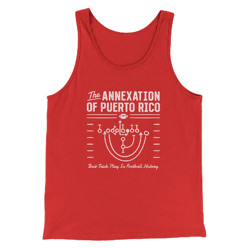 The Annexation Of Puerto Rico Funny Movie Men/Unisex Tank Top