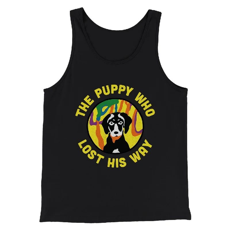 The Puppy Who Lost His Way Funny Movie Men/Unisex Tank Top