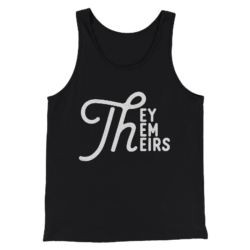 They, Them, Theirs Men/Unisex Tank Top