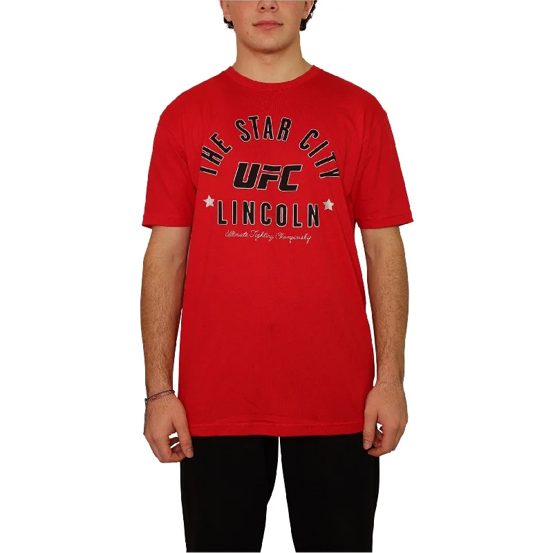 Ufc Mens Lincoln The Star City Graphic T-Shirt