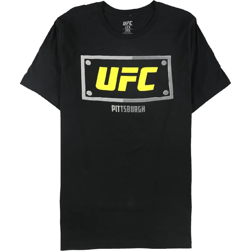 Ufc Mens Pittsburgh Steel City Bolt Graphic T-Shirt