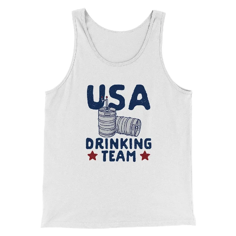 USA Drinking Team Men/Unisex Tank Top