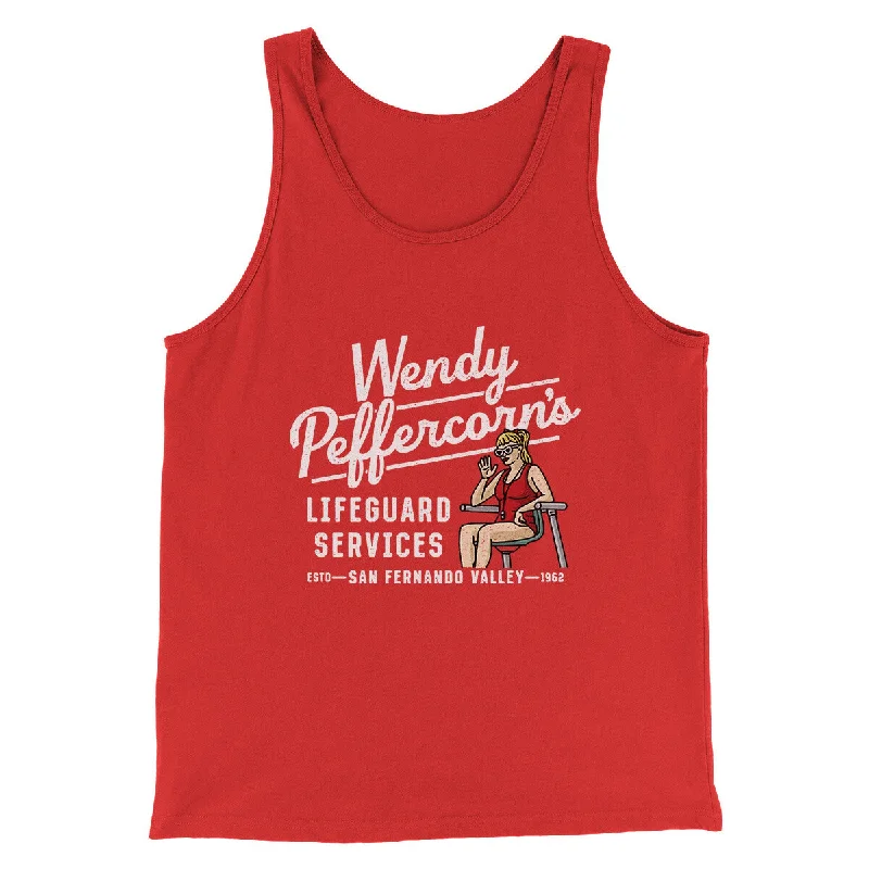 Wendy Peffercorn’s Lifeguard Services Men/Unisex Tank Top