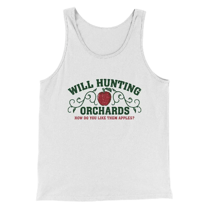 Will Hunting Orchards Funny Movie Men/Unisex Tank Top