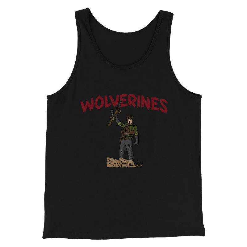 Wolverines Funny Movie Men/Unisex Tank Top