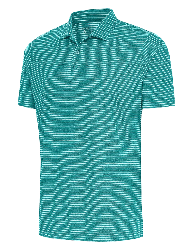 Antigua: Men's Essentials Polo - 54J Reef Heather/White Esteem 104576