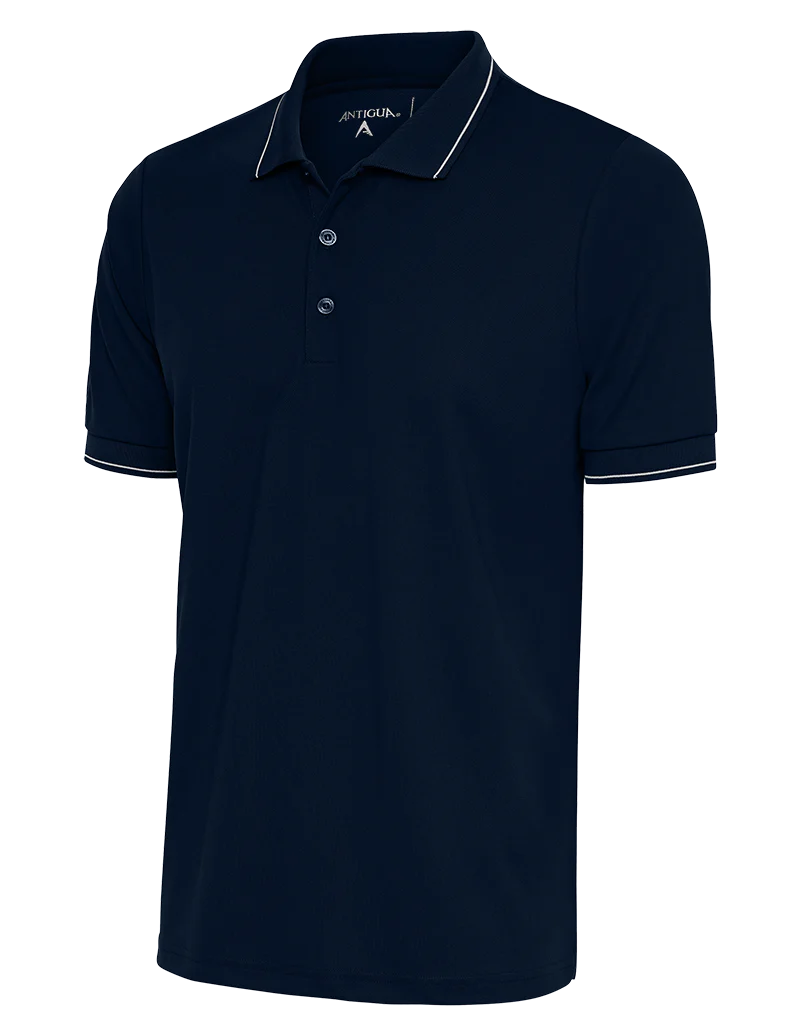 Antigua: Men's Essentials Polo - Navy/White Affluent 104577