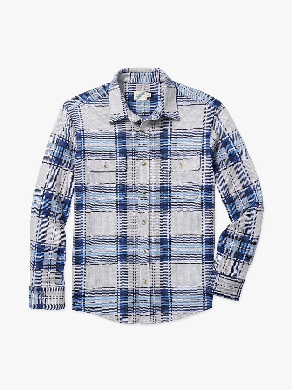 Dunewood Flannel | Big Surf Blue Plaid